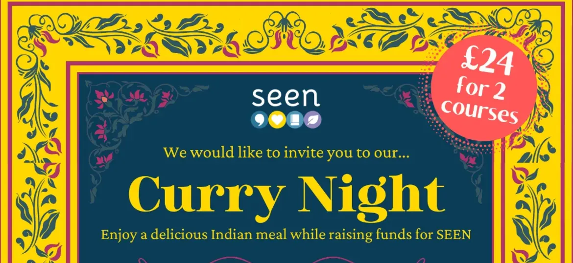 Fundraising Curry Night - October 2024